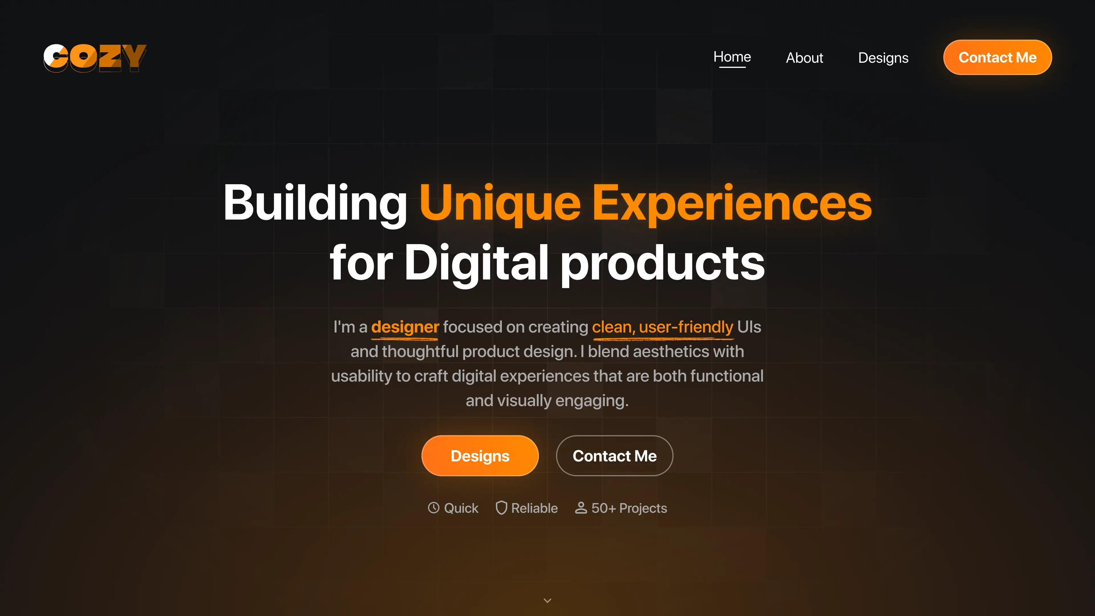 Cozy Website V1
